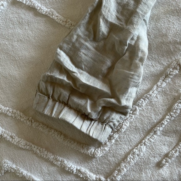 Rag and Bone Pant Bottom Pockets Elastic Hem Waist Straight Leg Small - Picture 4 of 8